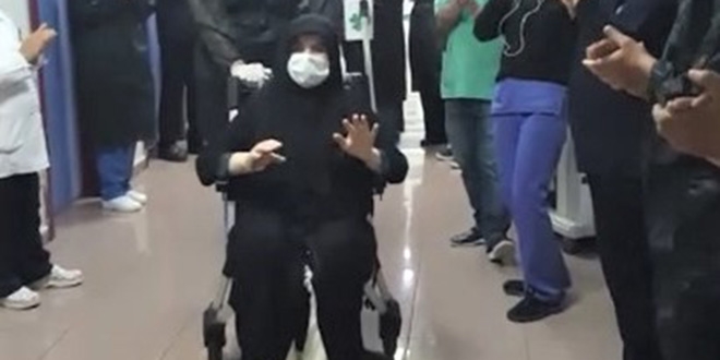 Kocasını koronadan kaybetti, kendisi 23 günde yendi