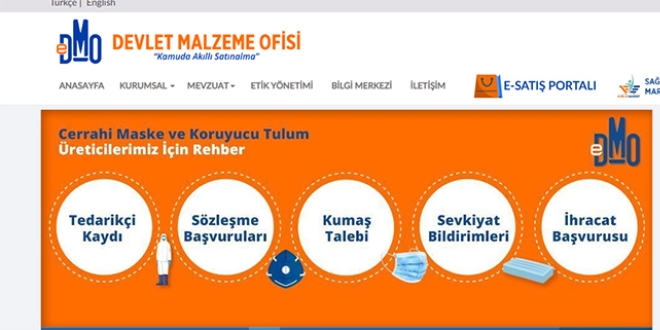 DMO'dan maske teminine dair açıklama