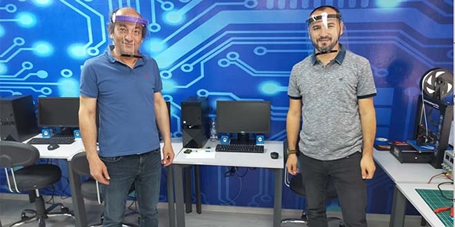 Okulun robotik kodlama atölyesi üretim merkezi oldu