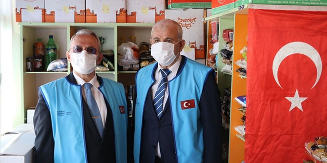 İmam, caminin bir bölümünü 'hayır marketi'ne dönüştürdü