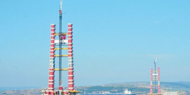 Çanakkale Köprüsü'nde son ayak tamam