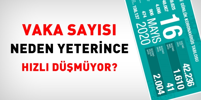 Vaka sayısı neden yeterince hızlı düşmüyor?