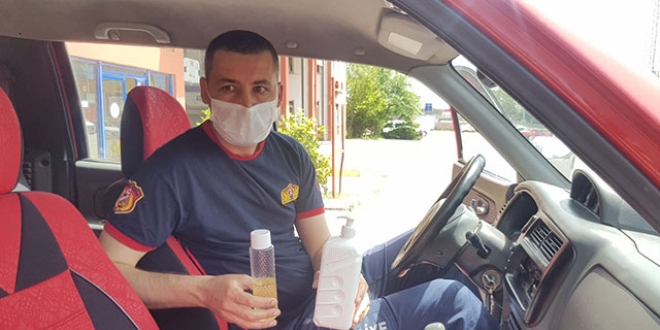 'Koronavirüsten korunmak isterken aracınızı yakmayın'