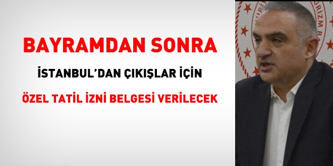 Bayramdan sonra tatil amaçlı özel izin belgesi oluşturulacak