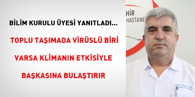 Toplu taşıma ve özel araç klimasından virüs bulaşır mı?
