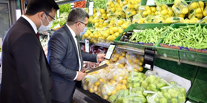 Bakanlıktan 81 ilde eş zamanlı market ve pazar yeri denetimi