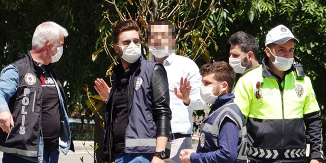 Eşe darp şüphelisi mali müşavir, plakasından yakalandı