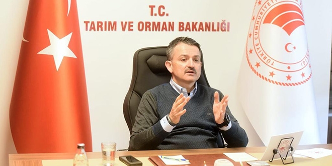 Tarım Bakanı Pakdemirli, personeliyle bayramlaştı