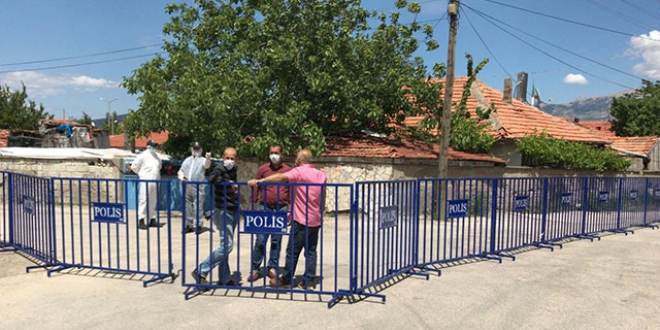 1 kişide korona çıktı, mahallede filyasyon çalışması başlatıldı