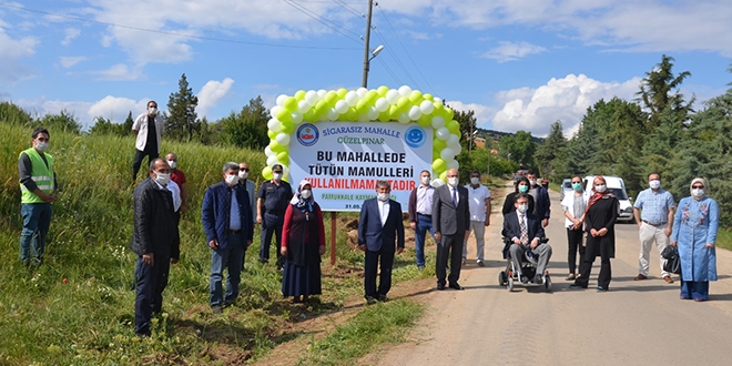 'Sigarasz mahalle'nin sadece yzde 8'i ttn kullanyor