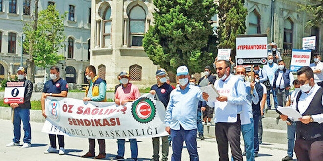 Sağlık işçileri iyileştirme istiyor: İşçi kadrolarına herhangi bir ek ödeme yapılmadı
