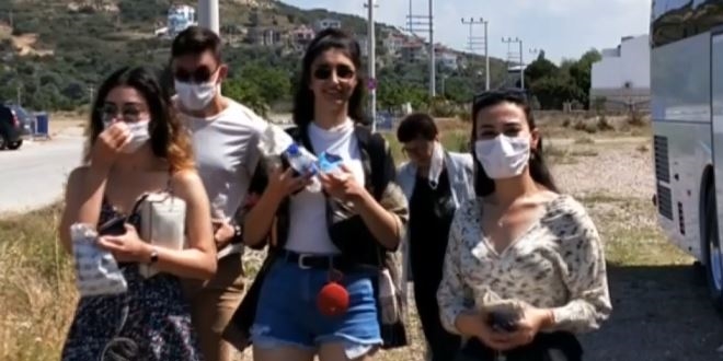 Ege'de turistik turlar, 'sosyal mesafeyle' yeniden başladı