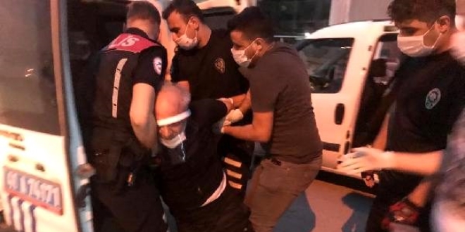 Emekli öğretmen annesini darbedip, rehin aldı