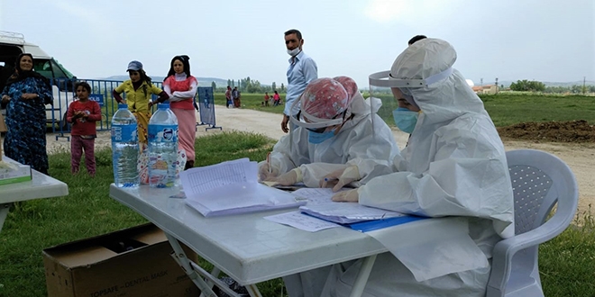 4 yaşındaki çocukta virüs çıktı, çadır kent karantinaya alındı