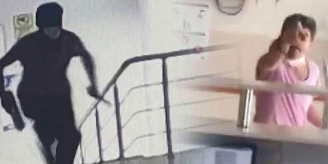 Sağlık çalışanlarına bıçak ve demir çubukla saldıran şüpheli tutuklandı