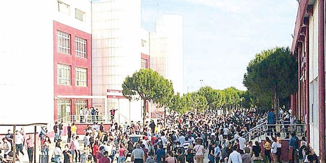 Dışarıda sınav iyi geçmedi