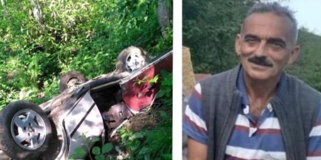 Trabzon'da otomobil uçuruma yuvarlandı: Yerel sanatçı hayatını kaybetti