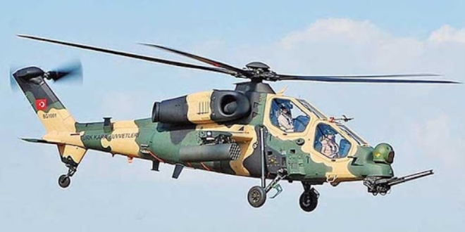 MSB: Yerli üretim taarruz helikopterimiz ATAK'lar terör hedeflerini vurmayı sürdürüyor