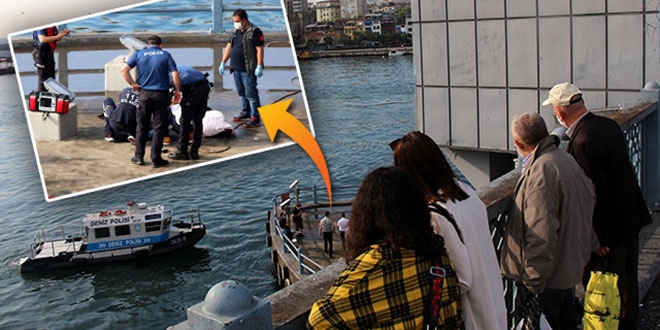 Haliç'te ceset bulundu! Sosyal mesafeyi hiçe sayarak izlediler