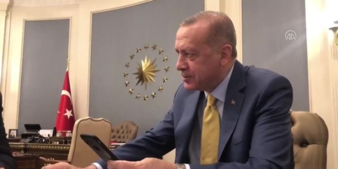 Erdoğan, terör örgütü'nün katlettiği işçinin ailesiyle görüştü