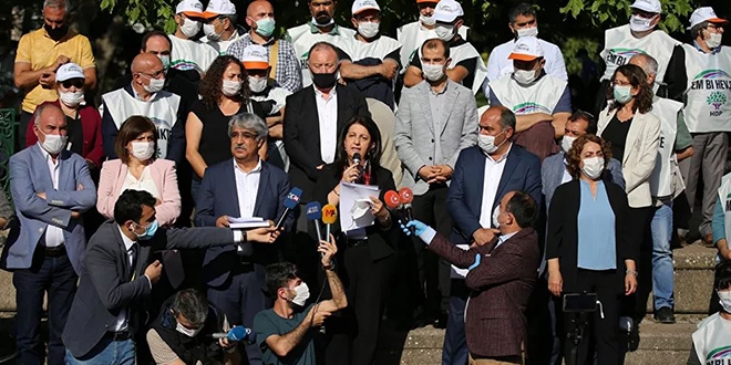 HDP'nin Edirne ve Hakkari'den başlattığı yürüyüş Ankara'da tamamlandı