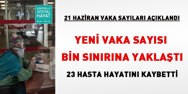 Yeni vaka says 1000 snrna yaklat