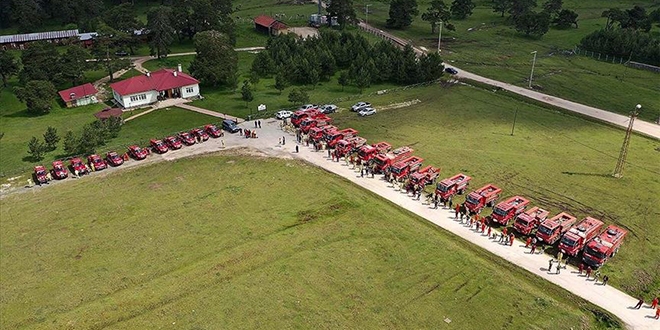 'Ateş savaşçıları' orman yangınlarıyla mücadeleye hazır