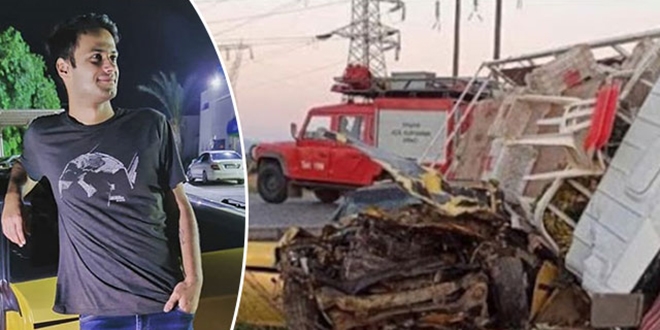 Asteğmen, terhisine bir gün kala kazada yaşamını yitirdi