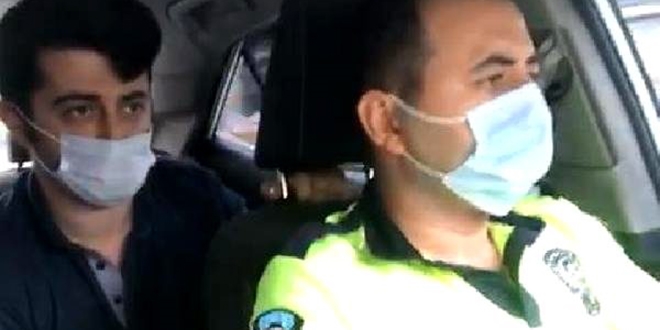 Polis sınava geç kalan öğrenci için seferber oldu