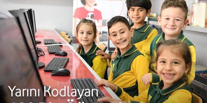 'Yarını Kodlayanlar' projesi 100 bini aşkın çocuğa ulaştı