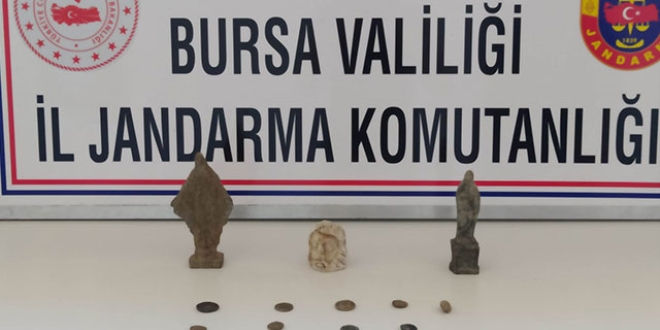 Bursa'da ele geçirildi! Frigya ve Roma dönemine ait