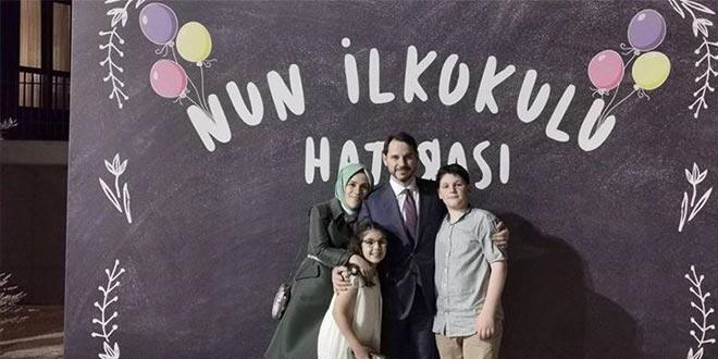 Bakan Berat Albayrak 4. kez baba olduunu duyurdu