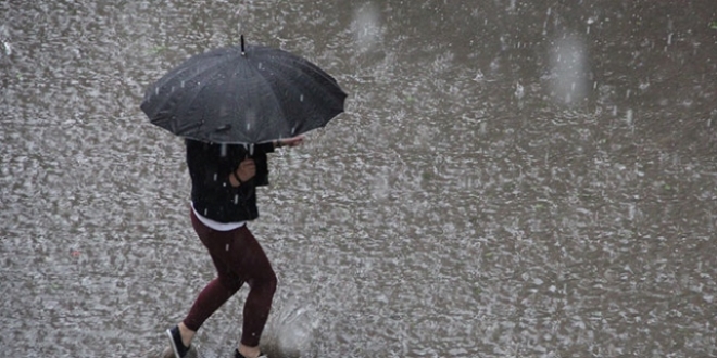 Meteorolojiden 'sağanak' uyarısı