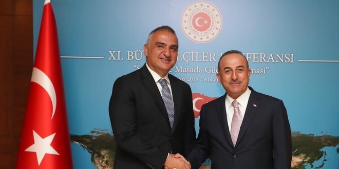 Bakanlar Çavuşoğlu ve Ersoy yarın Almanya'ya gidecek