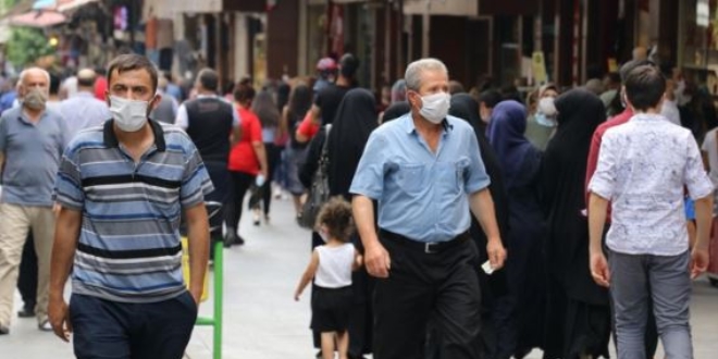 Gaziantep'te bin 857 kiiye sosyal mesafe ve maske cezas