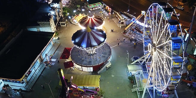 Lunapark ve tematik parklar 4 ay sonra yeniden açıldı