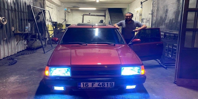 12 bin liraya alıp, 90 bin lira harcadığı araç trafikten men edildi
