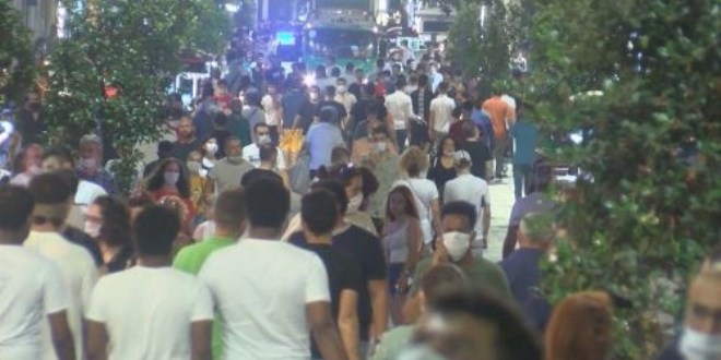 Koronavirüs unutuldu, İstiklal Caddesi vatandaşlarla doldu