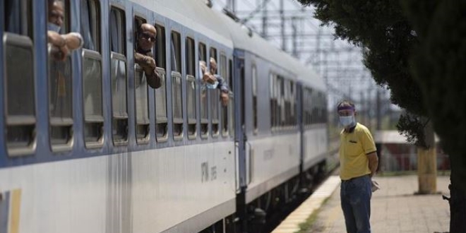 Yılın ilk 'arabalı treni' Kapıkule'den giriş yaptı