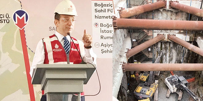 Metro Boğaz'a iniyor