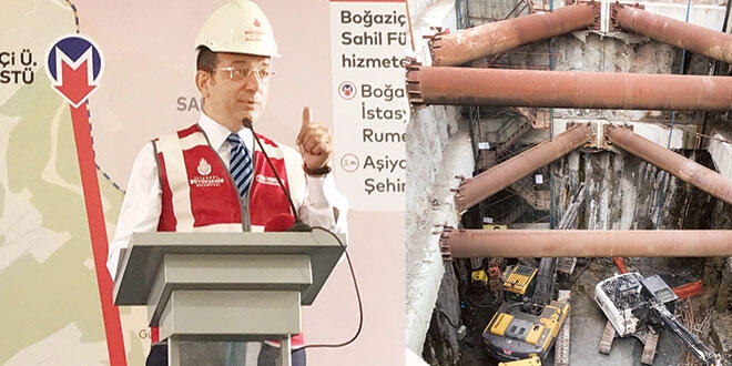 Metro Boaz'a iniyor