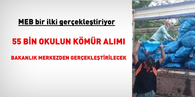Okulların kömür alımında devrim gibi düzenleme... Bakanlık Merkezden gerçekleştirilecek