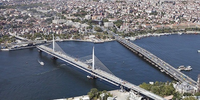 Haliç Köprüsü'nde derz yenilemesi yapılacak