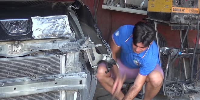 Kaporta ustasının maratondaki yeteneği yanlışlıkla yazıldığı yarışta ortaya çıktı