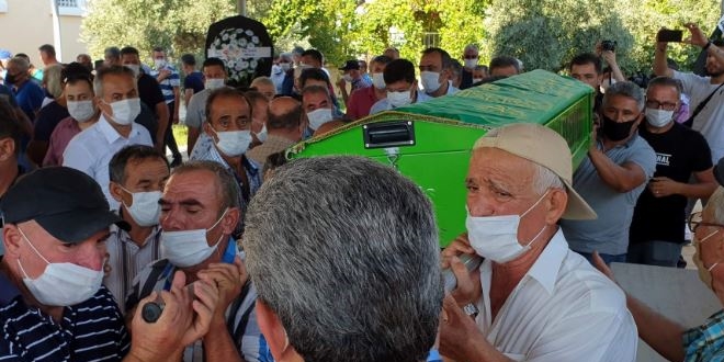 Trafik kazasında ölen belediye çalışanı toprağa verildi