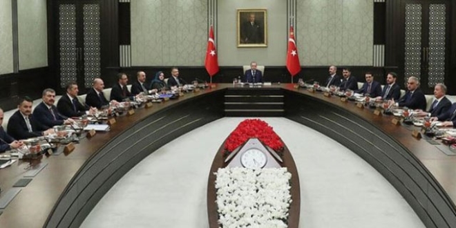 Kabine Erdoğan başkanlığında toplanıyor