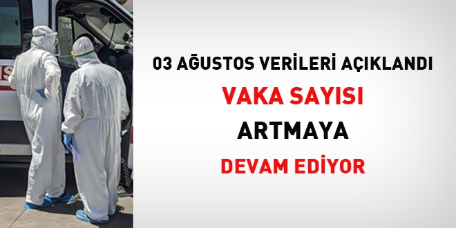 Vaka sayısı artmaya devam ediyor