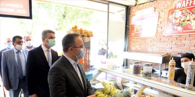 Bakan Yardımcısı Çataklı, Malatya'da Kovid-19 tedbirleri denetimine katıldı