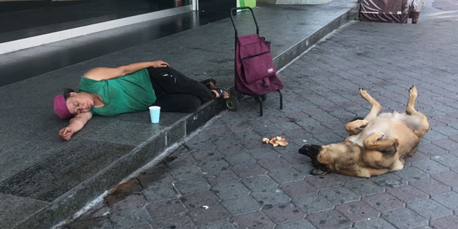 Taksim'de herkesin ilgisini çeken an