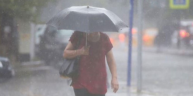 Meteorolojiden bazı illerimiz için kuvvetli yağış uyarısı